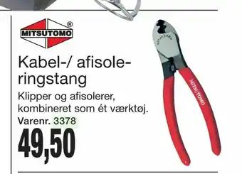Harald Nyborg Kabel-/ afisole ringstang tilbud