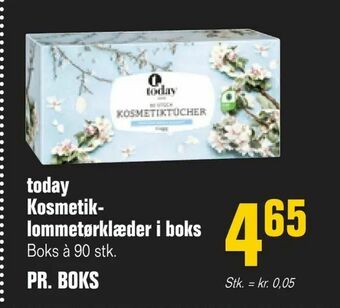 Otto Duborg today Kosmetik lommetørklæder tilbud