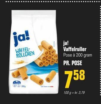 Otto Duborg ja! Vaffelruller tilbud
