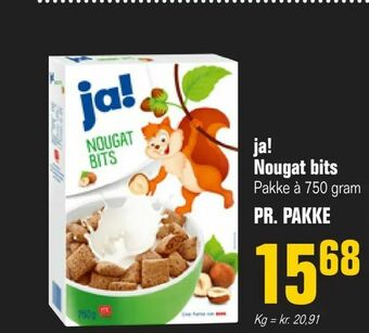 Otto Duborg ja! Nougat bits tilbud