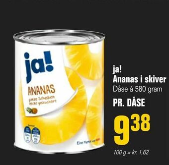 Otto Duborg ja! Ananas i skiver tilbud