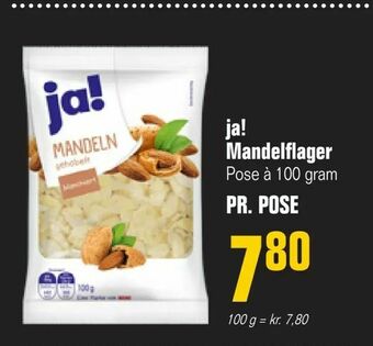 Otto Duborg ja! Mandelflager tilbud