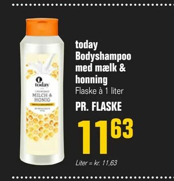 Otto Duborg today Bodyshampoo med mælk & honning tilbud