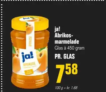 ja! Abrikos marmelade