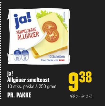 Otto Duborg ja! Allgäuer smelteost tilbud