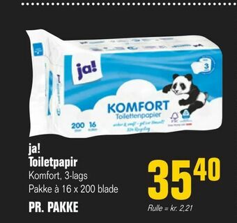 Otto Duborg ja! Toiletpapir tilbud