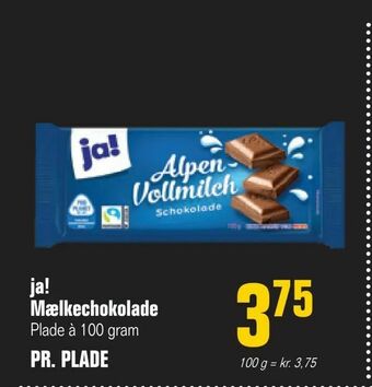 Otto Duborg ja! Mælkechokolade tilbud