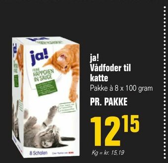 Otto Duborg ja! Vådfoder til katte tilbud
