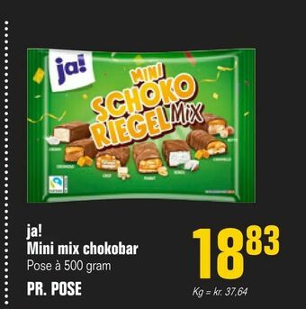 Otto Duborg ja! Mini mix chokobar tilbud
