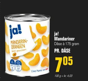 Otto Duborg ja! Mandariner tilbud