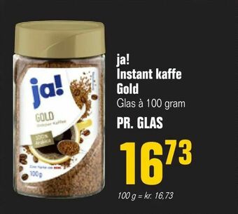 Otto Duborg ja! Instant kaffe Gold tilbud