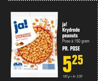 Poetzsch Padborg ja! Krydrede peanuts tilbud