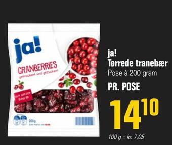 Poetzsch Padborg ja! Tørrede tranebær tilbud