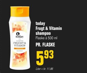 Poetzsch Padborg today Frugt & Vitamin shampoo tilbud