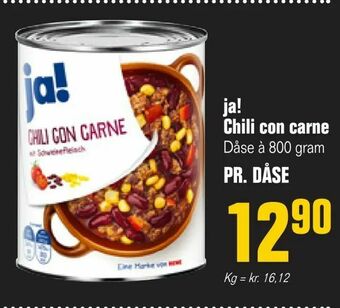 Poetzsch Padborg ja! Chili con carne tilbud