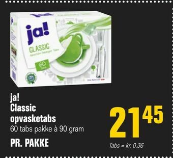 Poetzsch Padborg ja! Classic opvasketabs tilbud