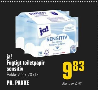 Poetzsch Padborg ja! Fugtigt toiletpapir sensitiv tilbud