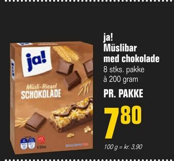 Poetzsch Padborg ja! Müslibar med chokolade tilbud