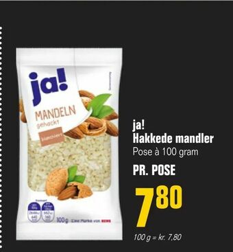 Poetzsch Padborg ja! Hakkede mandler tilbud