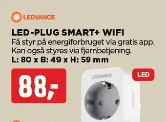 jem & fix Led-plugs smart+ wifi tilbud