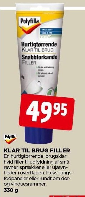 jem & fix Klar til brug filler tilbud