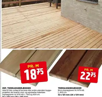 jem & fix Terrassebrædder el. imp. terrassebrædder tilbud