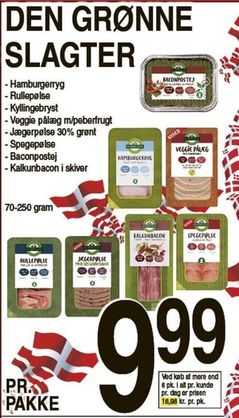 ABC Lavpris Den Grønne Slagter tilbud