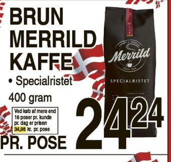Brun Merrild Kaffe