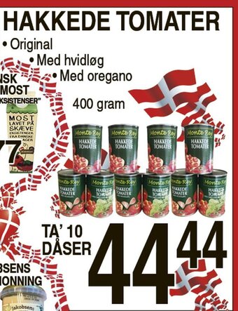 ABC Lavpris Hakkede Tomater tilbud