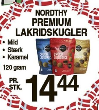 ABC Lavpris Nordthy Premium Lakridskugler tilbud