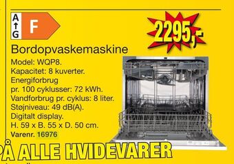Harald Nyborg Bordopvaskemaskine tilbud