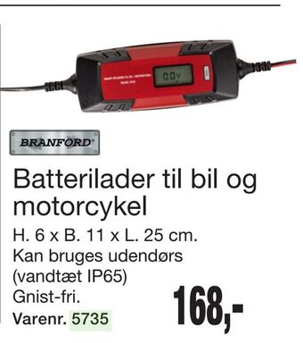 Harald Nyborg Batterilader til bil og motorcykel tilbud