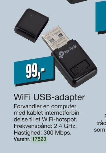Harald Nyborg Wifi usb-adapter tilbud