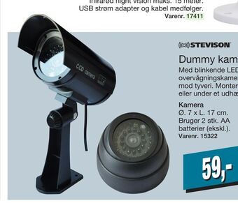 Harald Nyborg Dummy kamera med led tilbud