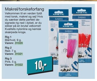 Harald Nyborg Makrel/torskeforfang tilbud