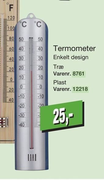 Harald Nyborg Termometer tilbud
