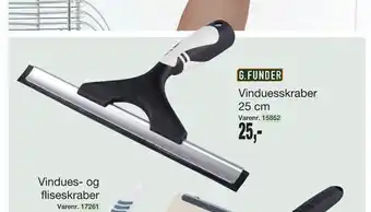 Vinduesskraber 25 cm