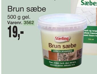 Brun sæbe