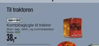Harald Nyborg Kombibaglygte til traktor tilbud
