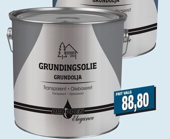 Harald Nyborg Grundingsolie 2,5 l tilbud