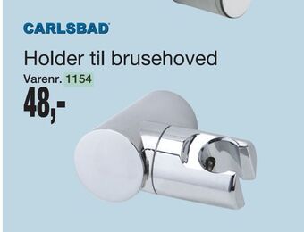 Harald Nyborg Holder til brusehoved tilbud
