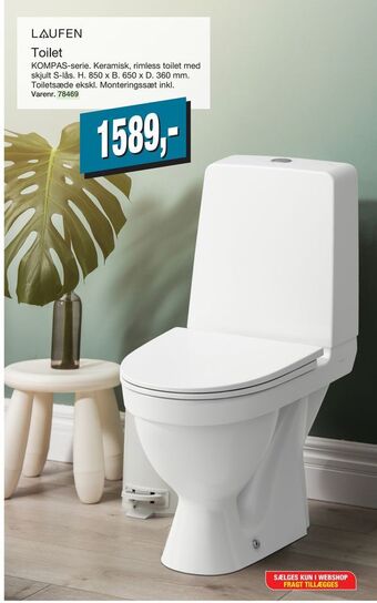 Harald Nyborg Toilet tilbud
