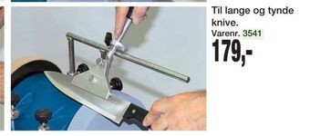 Harald Nyborg Anordning for slibning af knive tilbud