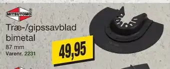 Harald Nyborg Træ-/gipssavblad bimetal tilbud