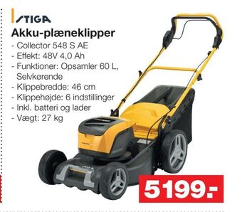 Bauhaus Akku-plæneklipper tilbud