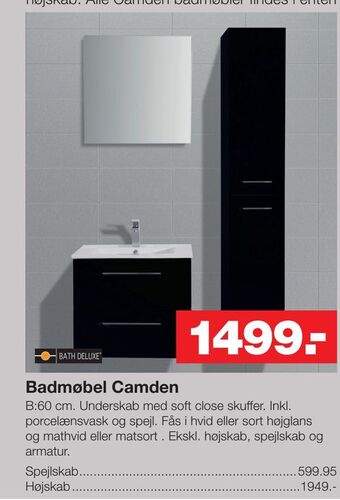 Badmøbel camden