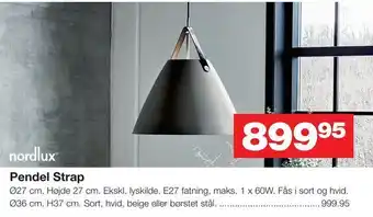 Pendel strap