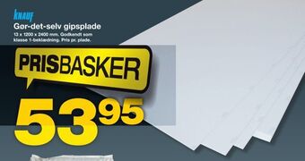Gør-det-selv gipsplade