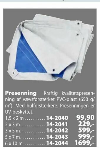 Presenning