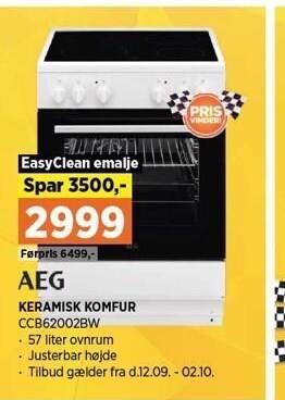 Keramisk komfur